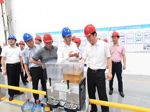 市委书记潘早云深刻5001拉斯维加斯集团发展安全出产查抄