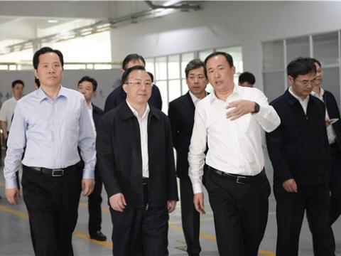 江苏省省长吴政隆光临5001拉斯维加斯集团走访调研